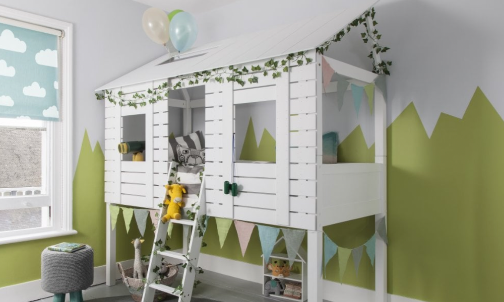 How to Create a Kids Treehouse Bedroom in 5 Steps