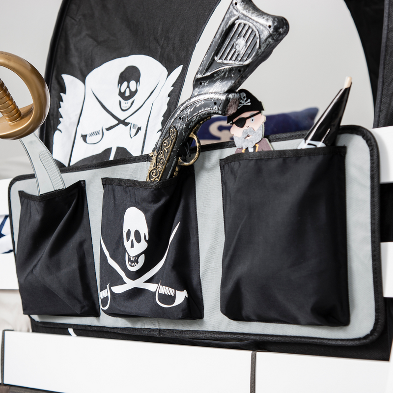 Bed Tidy in Pirate Hideaway Design with Pockets Bed Organiser