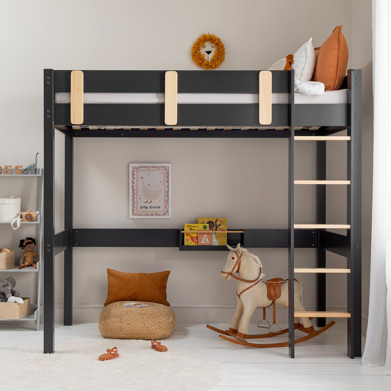 Una Highsleeper Cabin Bed in Anthracite