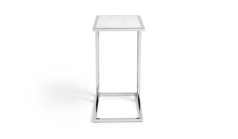 Boutique C Shaped Table - Marble Effect 13087350 (OpenBox- See T's & C's for details)