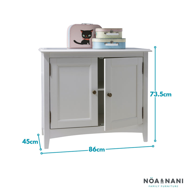 Moro Cabinet Underbed Storage Unit in Silk Grey