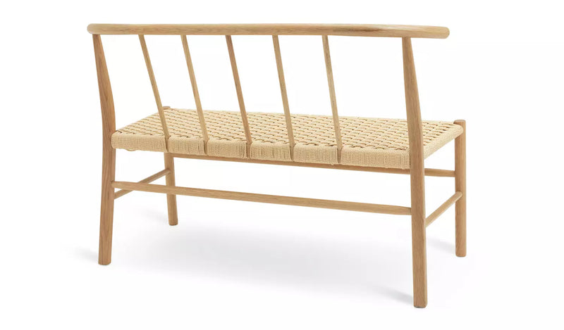 Scottie Solid Oak Dining Bench 14520445 (OpenBox- See T's & C's for details)