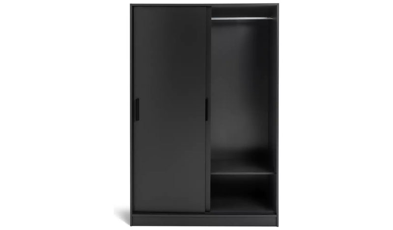Nova 2 Door Sliding Wardrobe - Anthracite 14631341 (OpenBox- See T's & C's for details)
