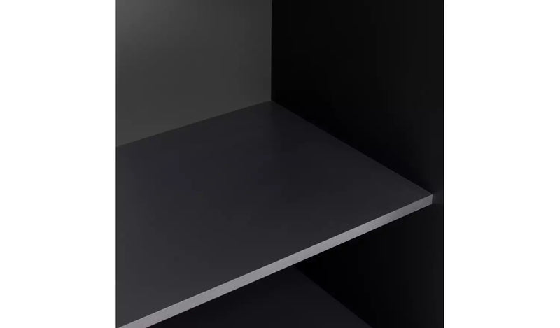 Nova 2 Door Sliding Wardrobe - Anthracite 14631341 (OpenBox- See T's & C's for details)