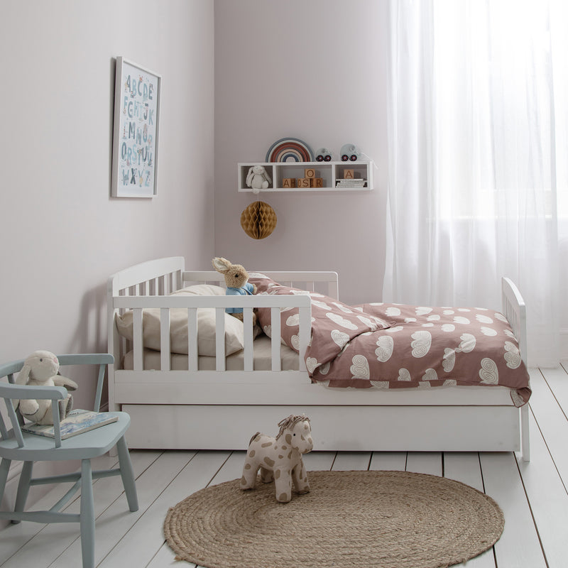 Juni Trundle for Toddler Bed Trundle Only in Classic White