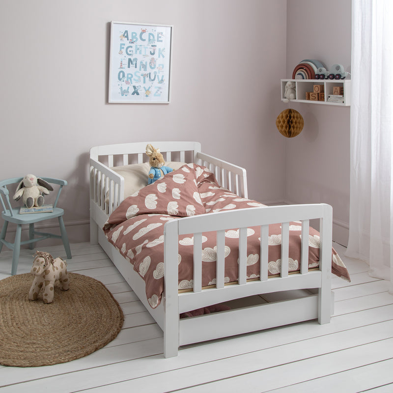 Juni Trundle for Toddler Bed Trundle Only in Classic White