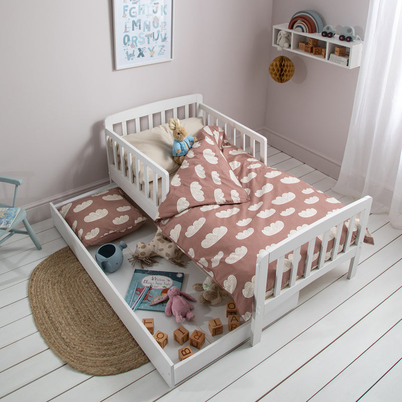 Juni Trundle for Toddler Bed Trundle Only in Classic White