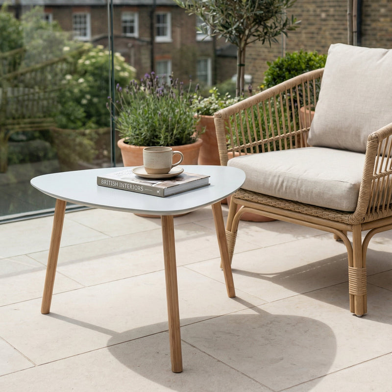 Malme Extra Large Outdoor Side Table for Balcony & Patio in Choice of Colours