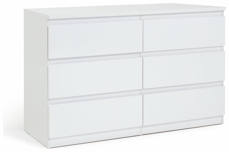 Edale 6 Drawer Chest - Putty 15826447 (OpenBox- See T's & C's for details)
