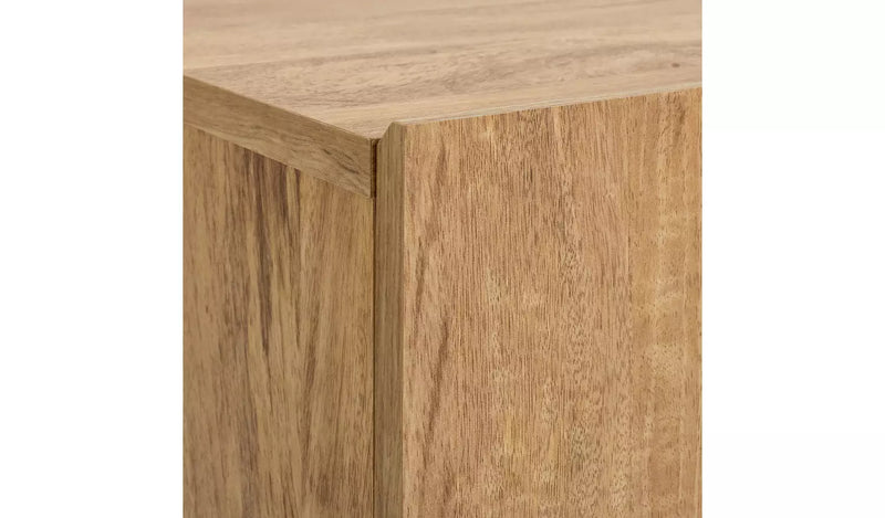 Yassica 2 Door 1 Drawer TV Unit - Oak 17857122 (OpenBox- See T's & C's for details)
