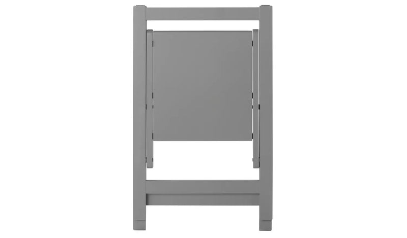 Butterfly Ext Grey Dining Table & 4 Grey Chairs 18461634 (OpenBox- See T's & C's for details)