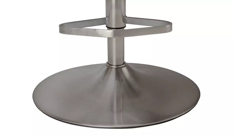 Ellington Quilted Faux Leather Bar Stool - Grey 18885825 (OpenBox- See T's & C's for details)