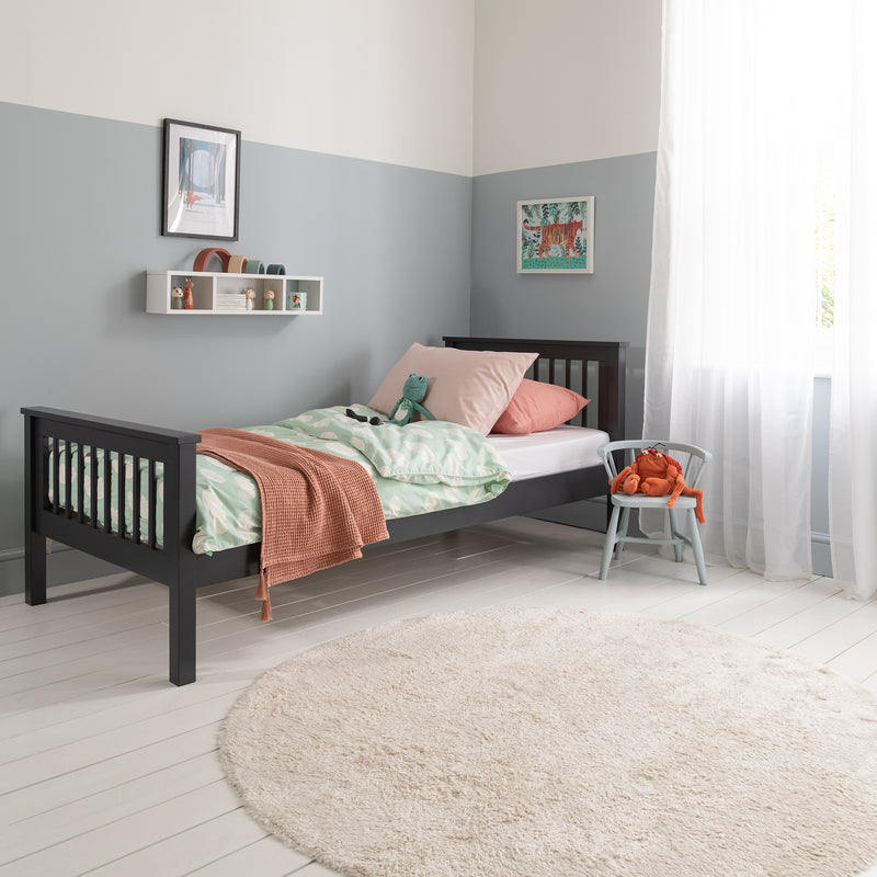 Hampshire Single Bed Frame in Anthracite