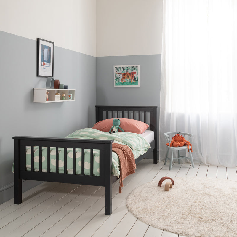 Hampshire Single Bed Frame in Anthracite
