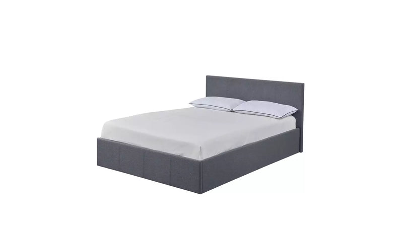 Heathdon Small Double Ottoman Bed Frame- Grey 19540554 (OpenBox- See T's & C's for details)