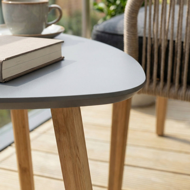 Malme Small Outdoor Side Table for Balcony & Patio in Choice of Colours