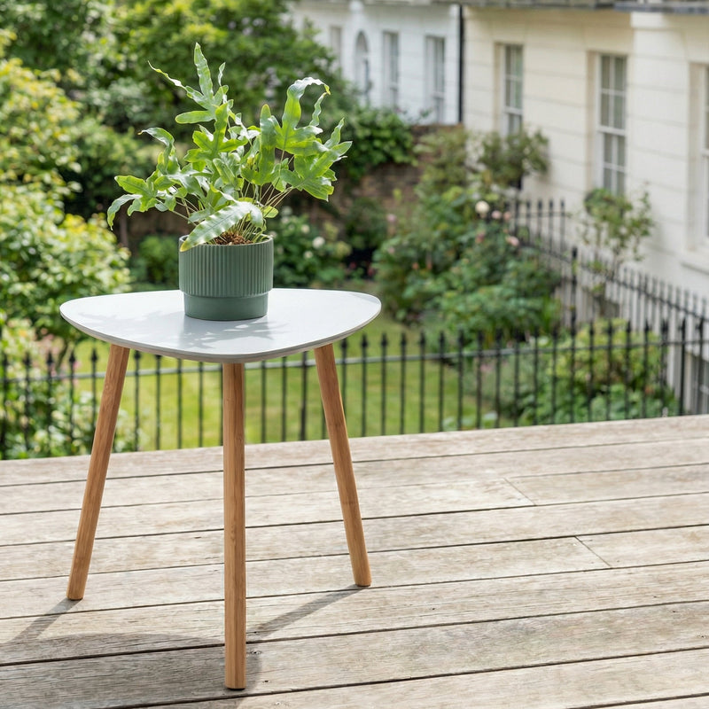Malme Large Outdoor Side Table for Balcony & Patio in Choice of Colours