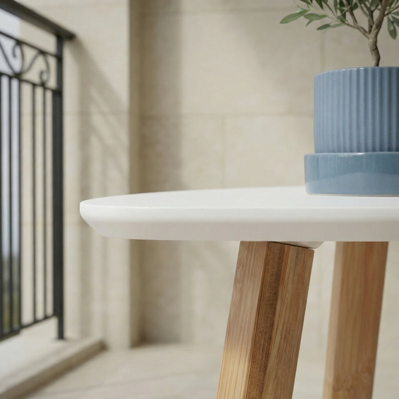 Malme Large Outdoor Side Table for Balcony & Patio in Choice of Colours