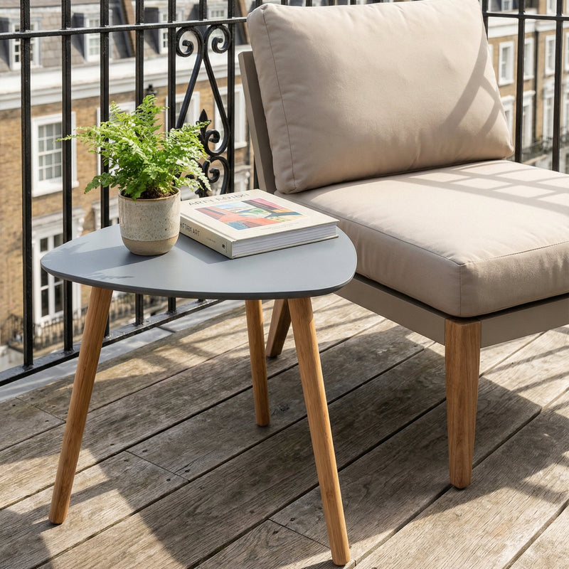 Malme Large Outdoor Side Table for Balcony & Patio in Choice of Colours