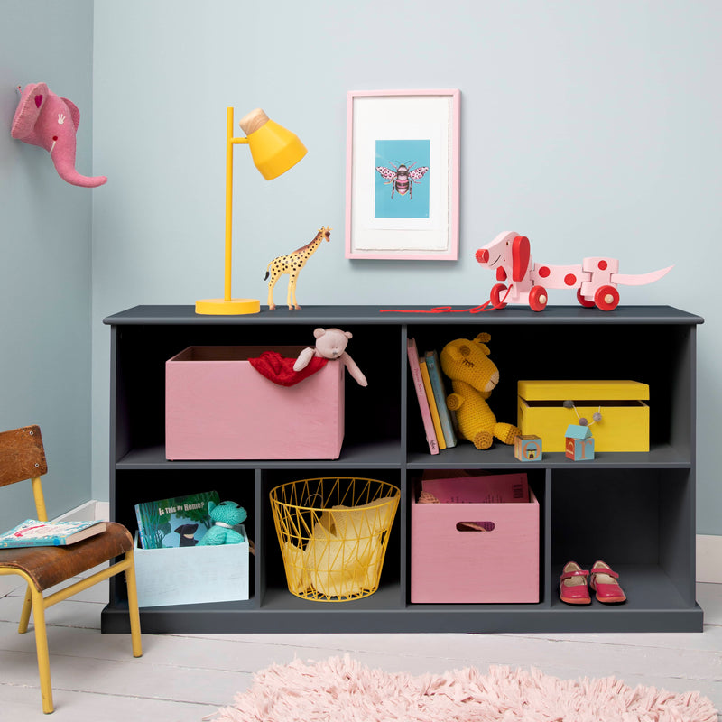 Halmstad Toy Cube Storage Unit in Grey