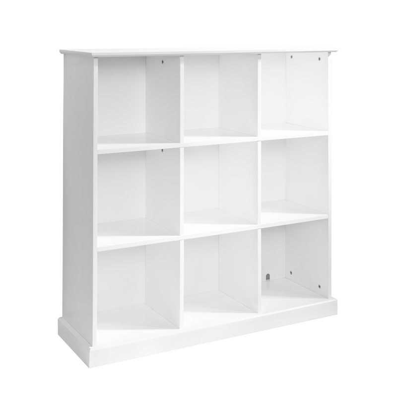 Halmstad 9 Cube Storage Cube Unit Sideboard in White