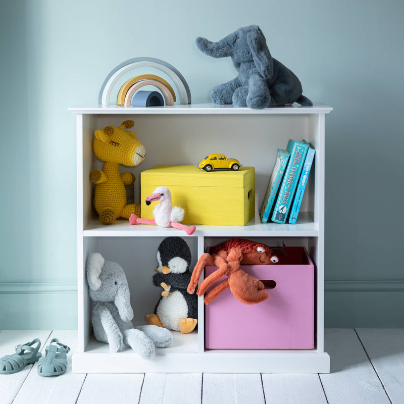 Halmstad Small Toy Cube Unit in White