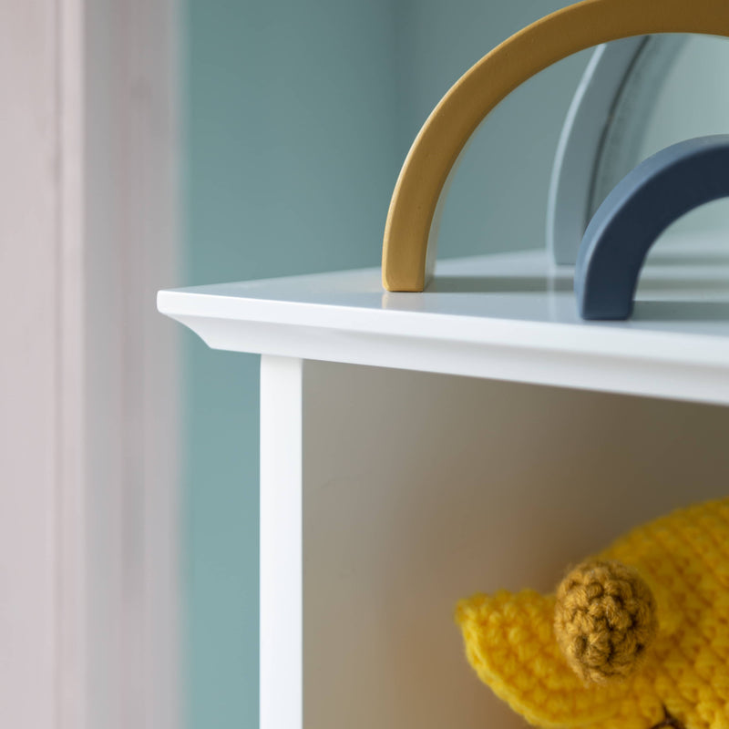 Halmstad Small Toy Cube Unit in White