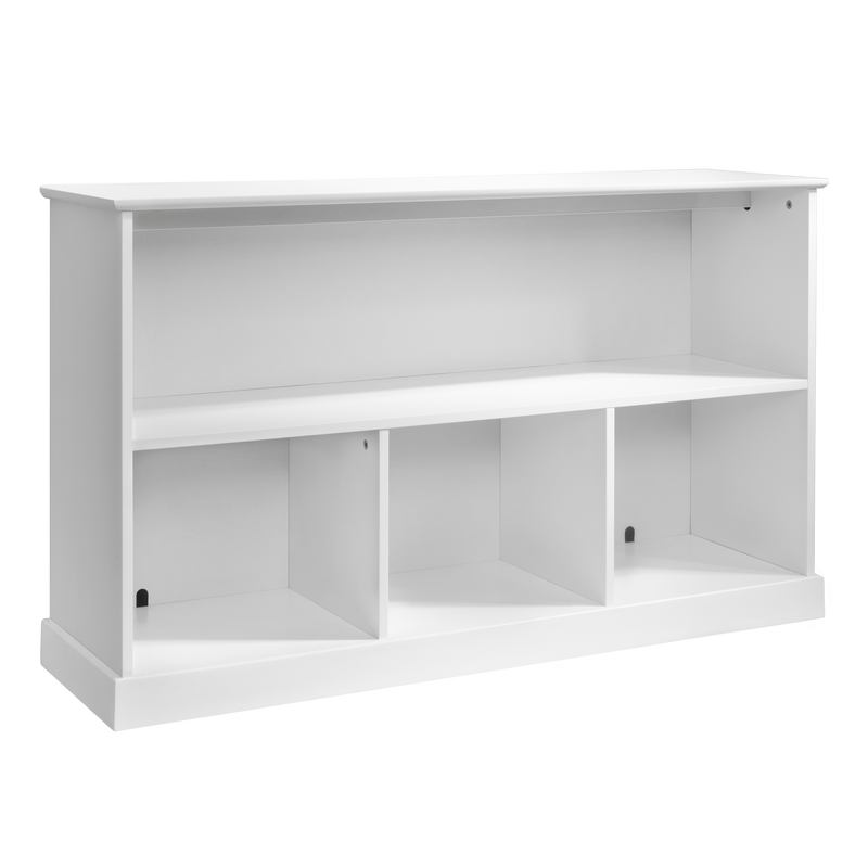 Halmstad 3 Cube & Shelf Storage Unit White