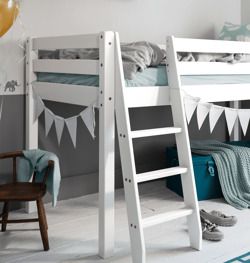Ontario Cabin Bed Midsleeper Shorty in Classic White