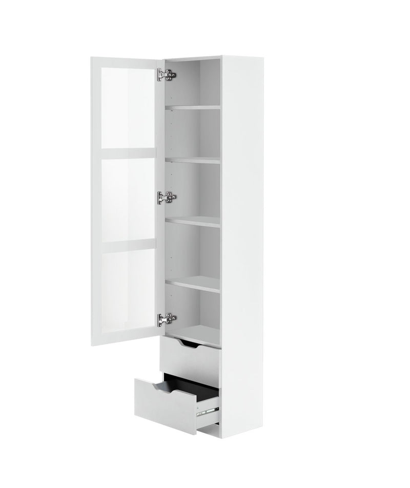 Compton glass display unit black 19200698 (OpenBox- See T's & C's for details)