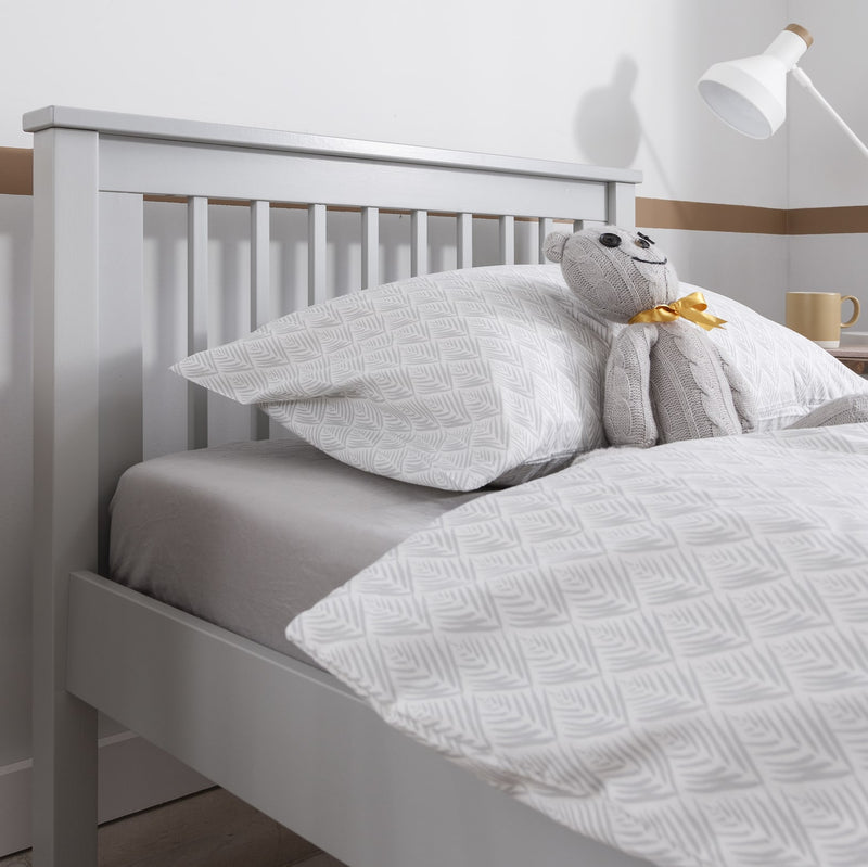 Hampshire Single Bed Frame in Silk Grey