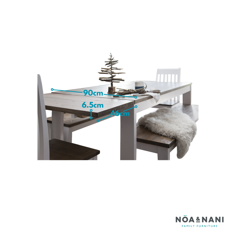 Hever Extension Plate for Hever Dining Table in Solid Pine