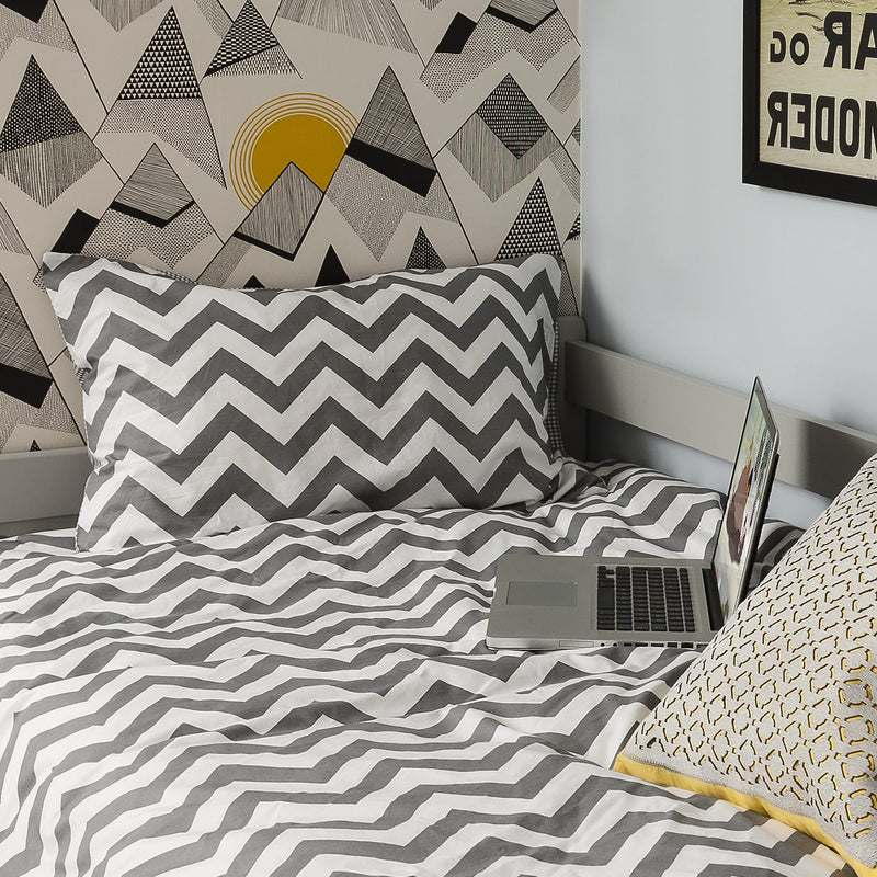 Hove Day Bed with Pullout Trundle in Silk Grey