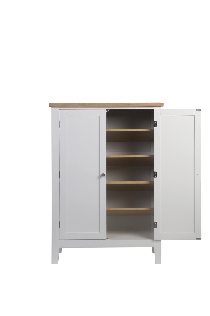 Jäkkvik Shoe Storage Cabinet in Classic White