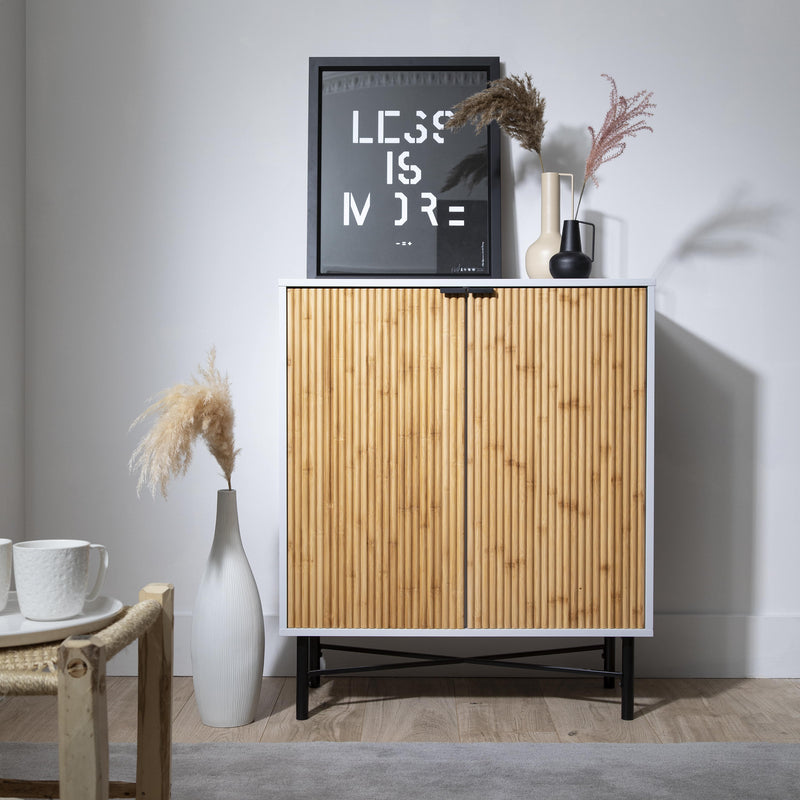 Rökstorp Sideboard in Grey & Pine