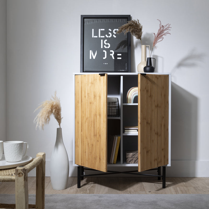 Rökstorp Sideboard in Grey & Pine