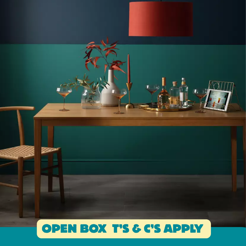 Garcia Extending 6 - 8 Seater Dining Table - Natural 14521286 (OpenBox- See T's & C's for details)