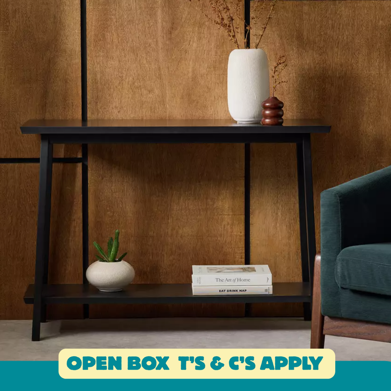 Kyoto Console Table - Black 14356949 (OpenBox- See T's & C's for details)