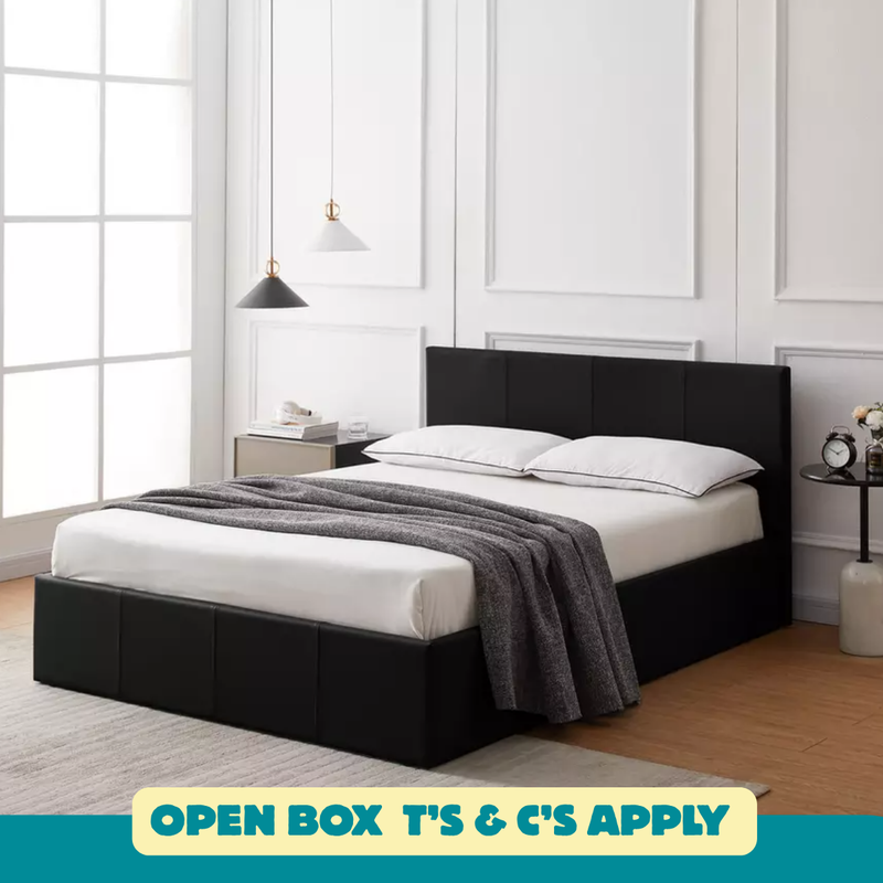 Lavendon Small Double Side Open Ottoman Bed-Black 19514827 (OpenBox- See T's & C's for details)