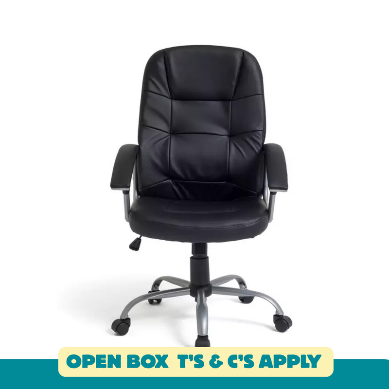 Walker Height Adjustable Office Chair - Black 14818401 (OpenBox- See T's & C's for details)