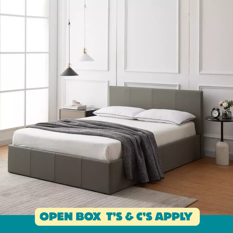 Lavendon Small Double Side Open Ottoman Bed- Grey 19432947 (OpenBox- See T's & C's for details)