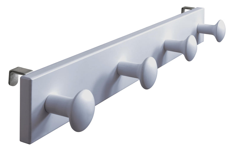 Coat Hook Peg Rail for Midsleeper Cabin Bed in Silk Grey