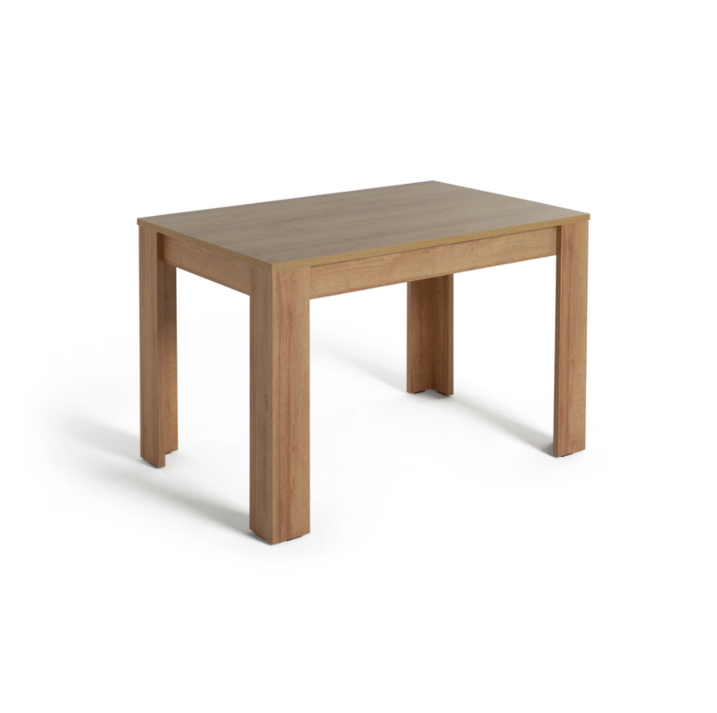 4 Seater Dining Table - Oak Effect 17928532 (OpenBox- See T's & C's for details)