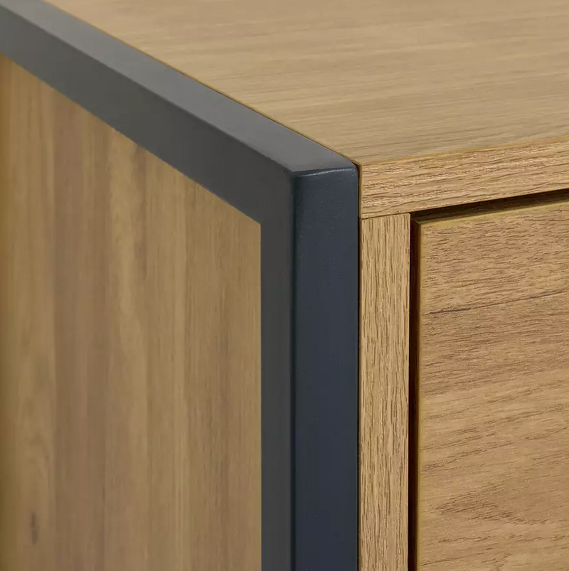 Loft Living 3 Drawer Chest - Oak 17898356 (OpenBox- See T's & C's for details)