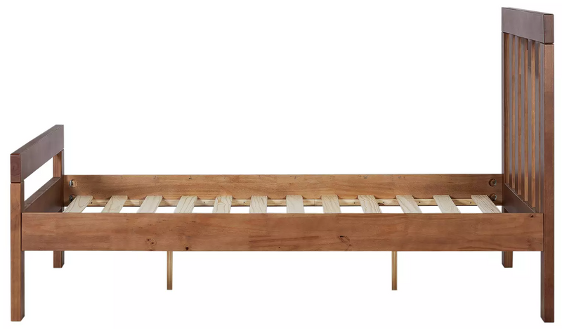 Chile Kingsize Wooden Bed Frame - Dark Wood 14987260 (OpenBox- See T's & C's for details)