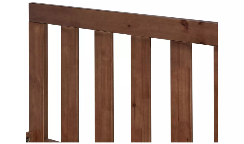 Chile Kingsize Wooden Bed Frame - Dark Wood 14987260 (OpenBox- See T's & C's for details)