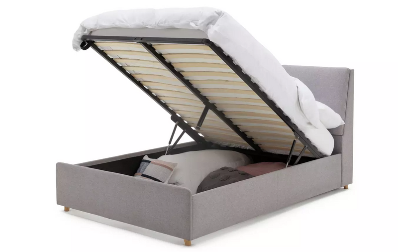Jakob Double Ottoman Bed Frame - Grey 14375528 (OpenBox- See T's & C's for details)