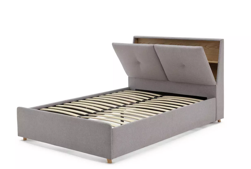 Jakob Double Ottoman Bed Frame - Grey 14375528 (OpenBox- See T's & C's for details)