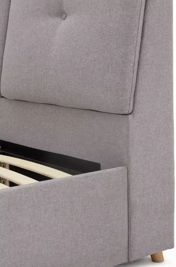 Jakob Double Ottoman Bed Frame - Grey 14375528 (OpenBox- See T's & C's for details)
