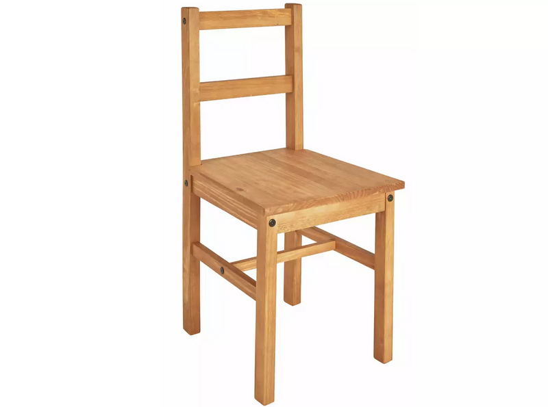 Raye Light Wood Dining Table & 4 Light Wood Chair 17095513 (OpenBox- See T's & C's for details)